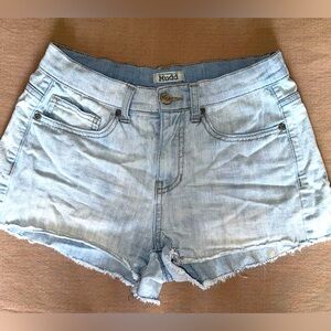 White Denim Jean Shorts